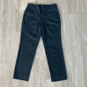 Banana Republic Cropped Dress Pant - Black - 00 Petite